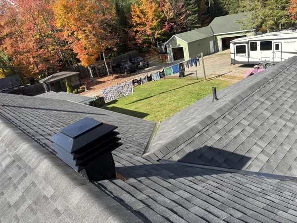 Finished Roof Fall Foliage