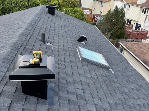 Finished Shingles Skylight