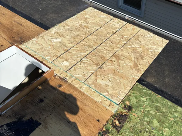 New Roof Sheathing